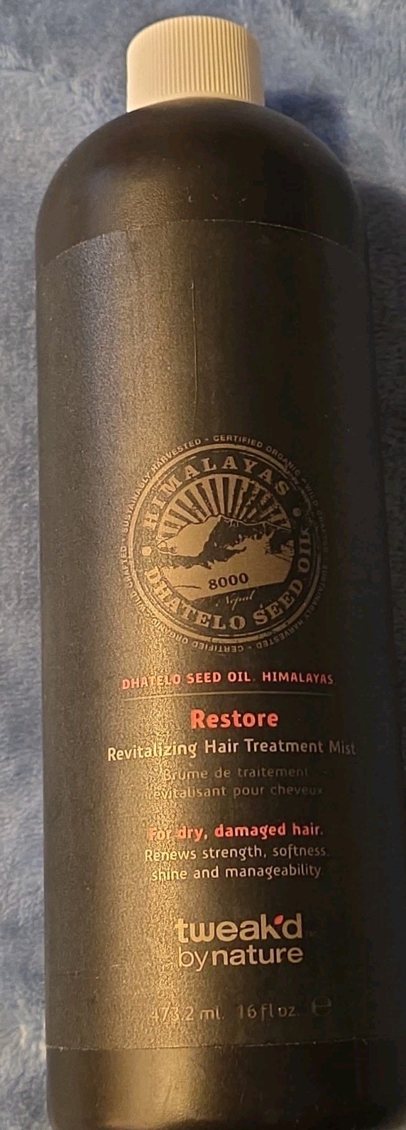 Tweak’d By Nature Restore Revitalizing Hair Treatment Mist, 16 fl oz- NEW/SEALED Tweak’d By Nature Restore Revitalizing Hair Treatment Mist, 16 fl oz- NEW/SEALED