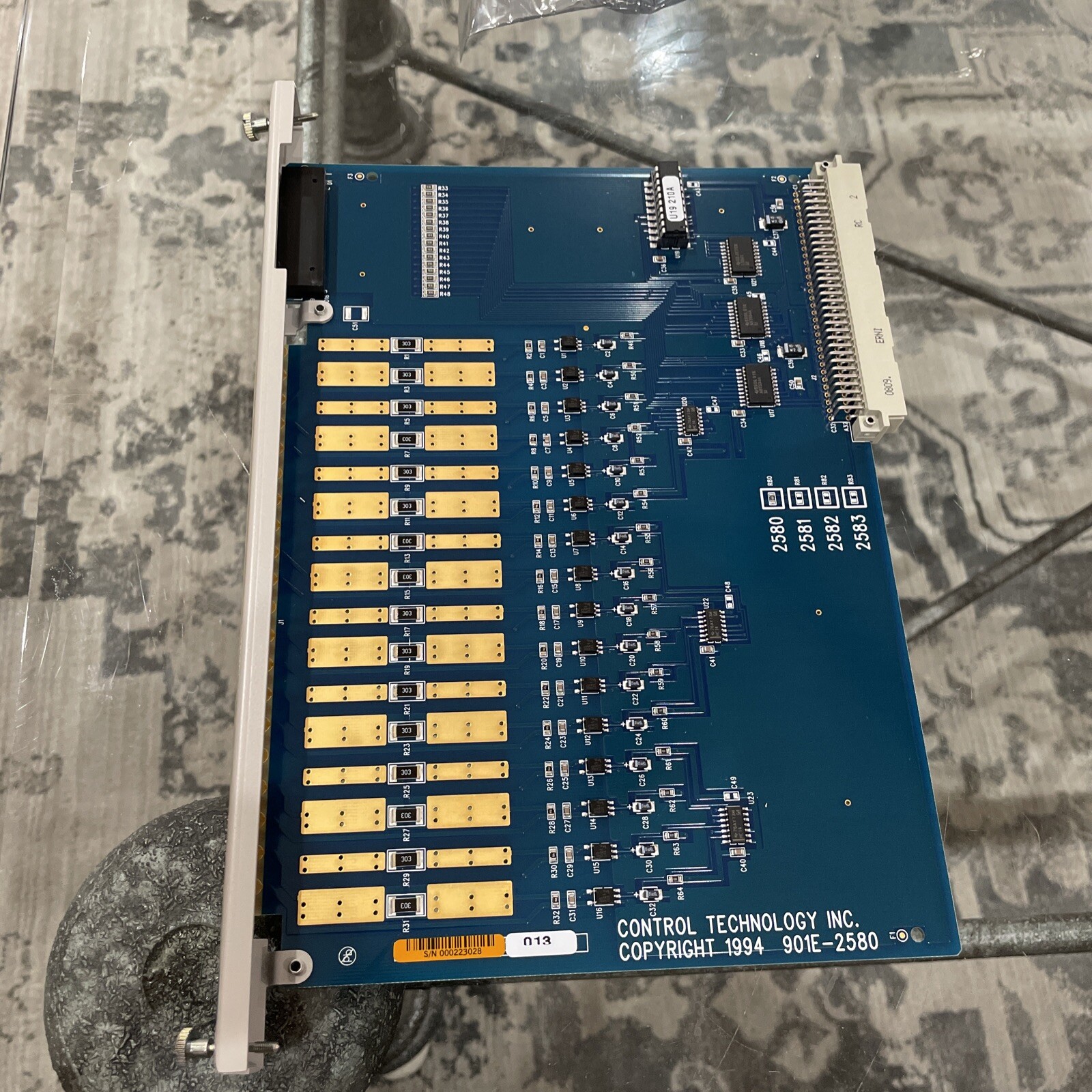 CTI CONTROL TECHNOLOGY INPUT PLC MODULE 901E-2580 ***FREE SHIPPING*** CTI CONTROL TECHNOLOGY INPUT PLC MODULE 901E-2580 ***FREE SHIPPING***