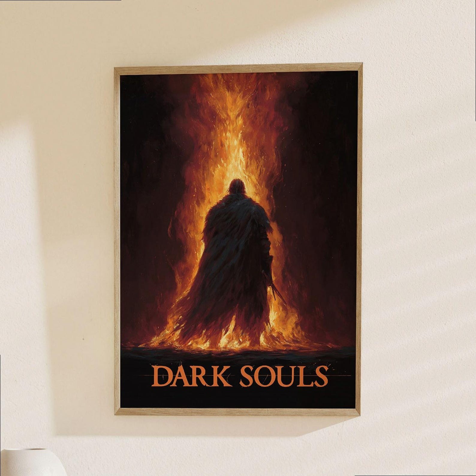 Dark Souls Epic Video Game Fantasy Gaming Wall Art Poster Gamer Decor Art Print