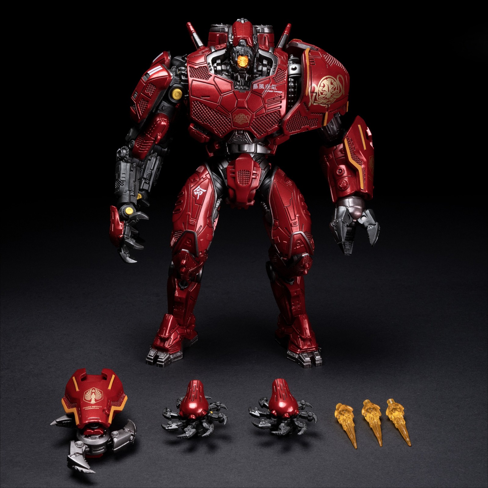 LingJiHun LJH001 Crimson Typhoon Pacific Rim Retail Version New in Stock LingJiHun LJH001 Crimson Typhoon Pacific Rim Retail Version New in Stock