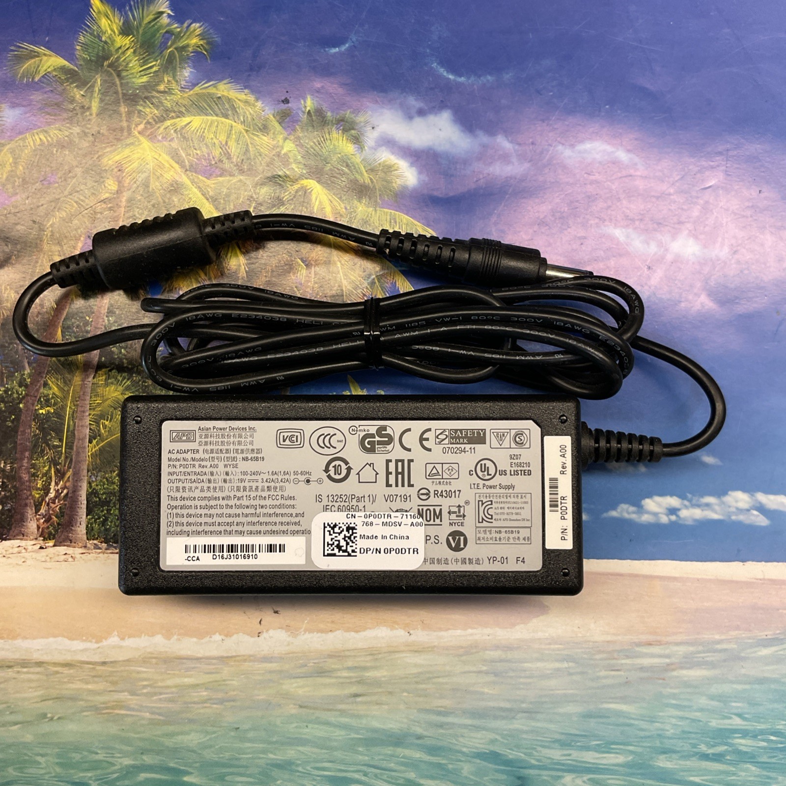 LOT OF 25 APD NB-65B19 Power Adapter 19V 3.42A 65W Dell Wyse Thin Client 5.5mm LOT OF 25 APD NB-65B19 Power Adapter 19V 3.42A 65W Dell Wyse Thin Client 5.5mm