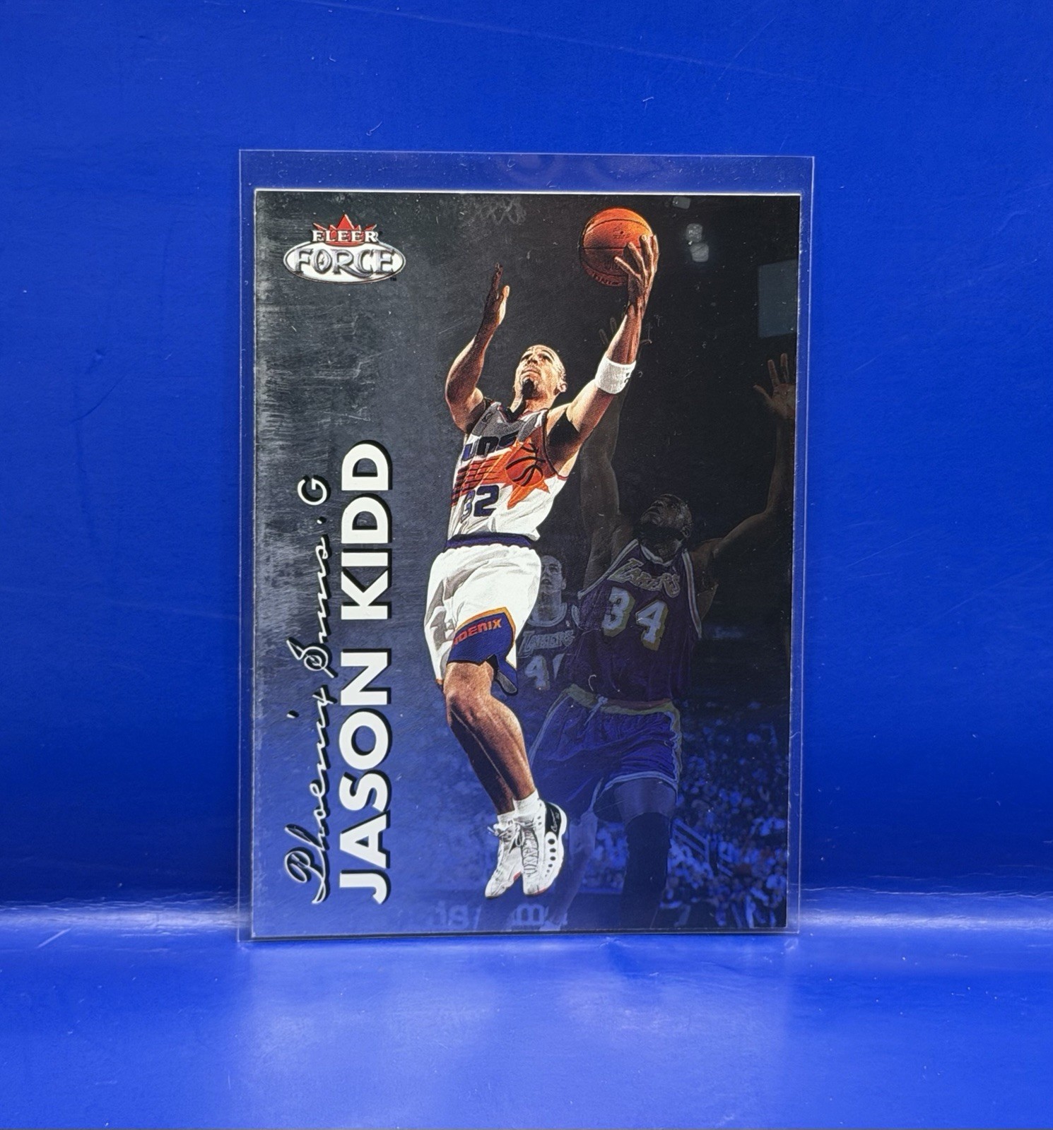 1999-00 Fleer Force #173 Jason Kidd Phoenix Suns Mavs HOF Shaquille O’Neal Laker 1999-00 Fleer Force #173 Jason Kidd Phoenix Suns Mavs HOF Shaquille O’Neal Laker