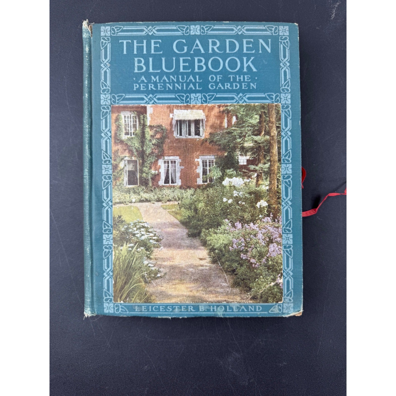 Antique 1916 The Garden Bluebook Perennial Manual Leicester Holland Color Chart