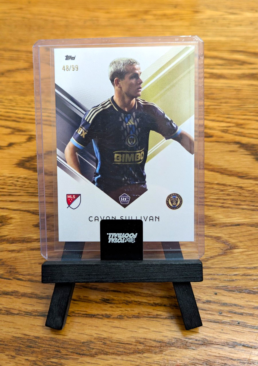 2025 Topps Total Football Cavan Sullivan, Philadelphia Union, RC, 48/99 #6