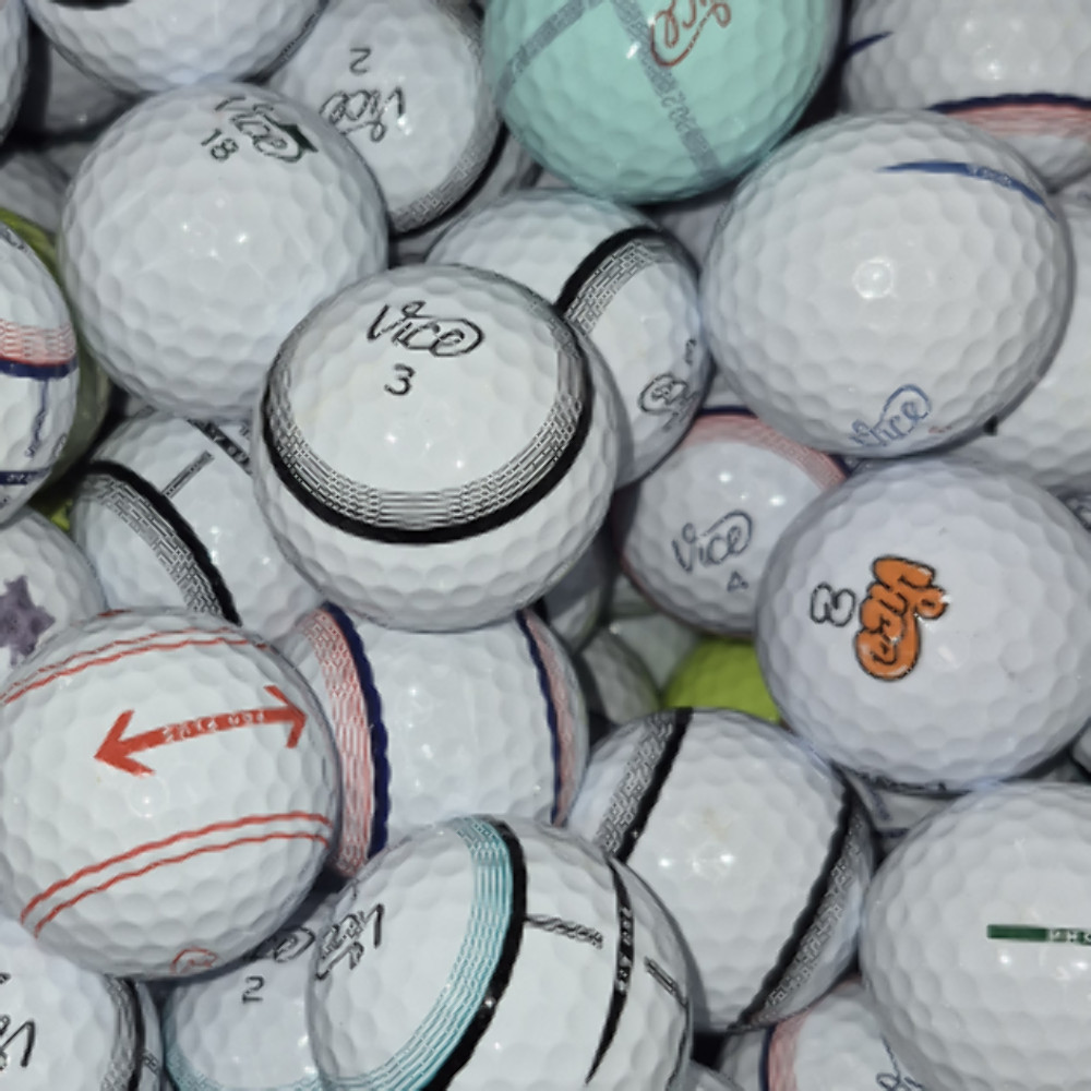 Vice Collectors Mix Used Golf Balls, Mint/Near Mint Quality Mix, 3 Dozen