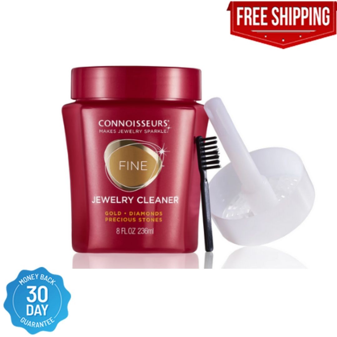 Connoisseurs Fine Jewelry Cleaner – Gold, Platinum, Diamonds & Gemstones Cleaner