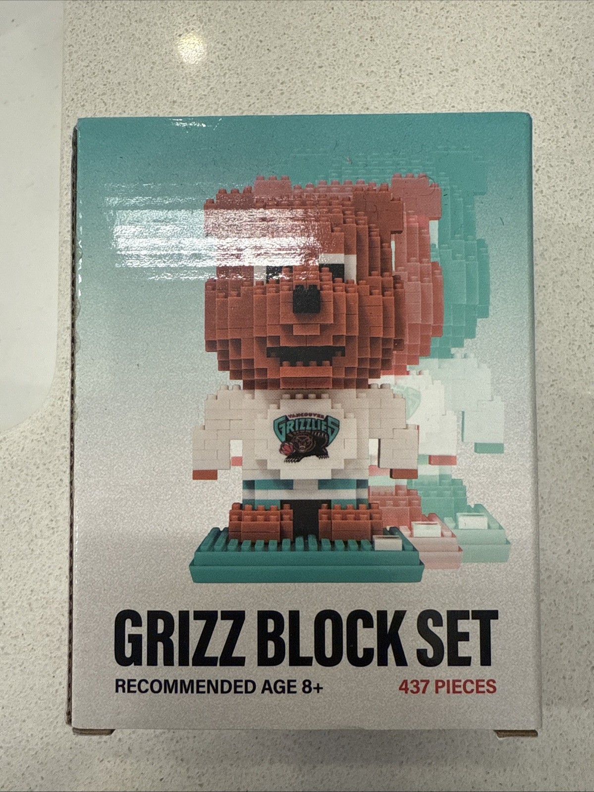 Memphis Grizzlies Grizz Block Set Arena Exclusive  2/28/2025
