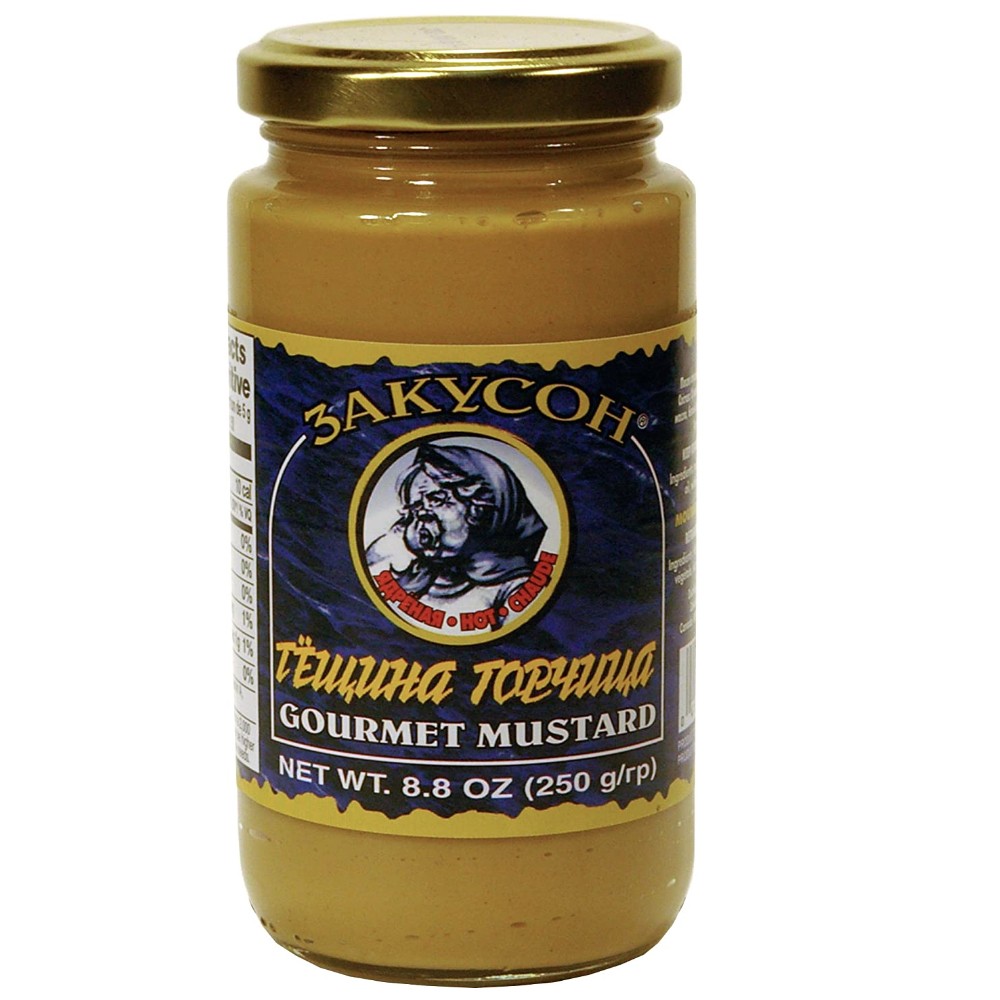 Zakuson Gourmet Hot Mustard and Horseradish Russian - Sealed/New