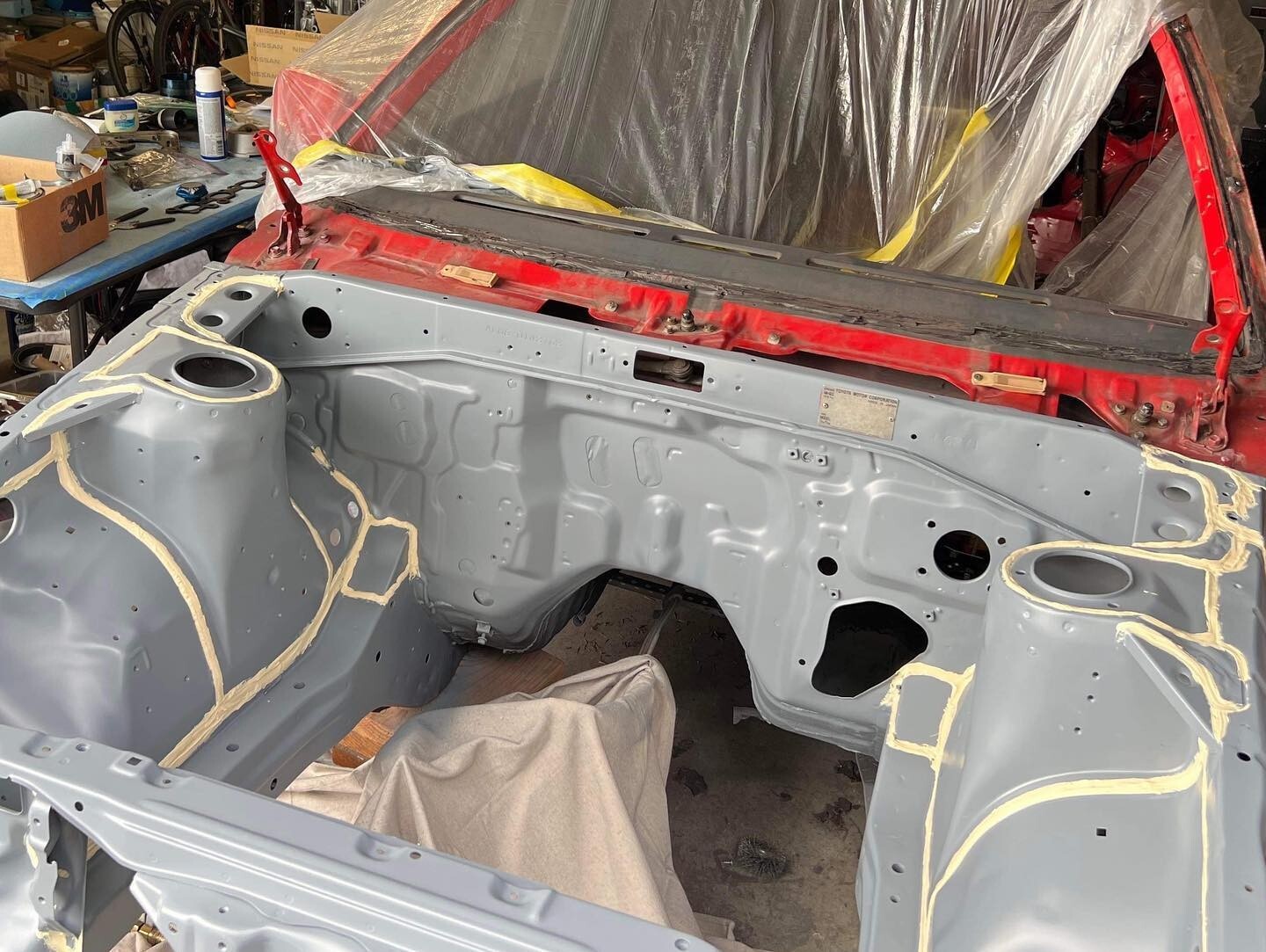 Toyota AE86 Chassis Reinforcement Kit for LHD,1985-1988 corolla RWD Toyota AE86 Chassis Reinforcement Kit for LHD,1985-1988 corolla RWD