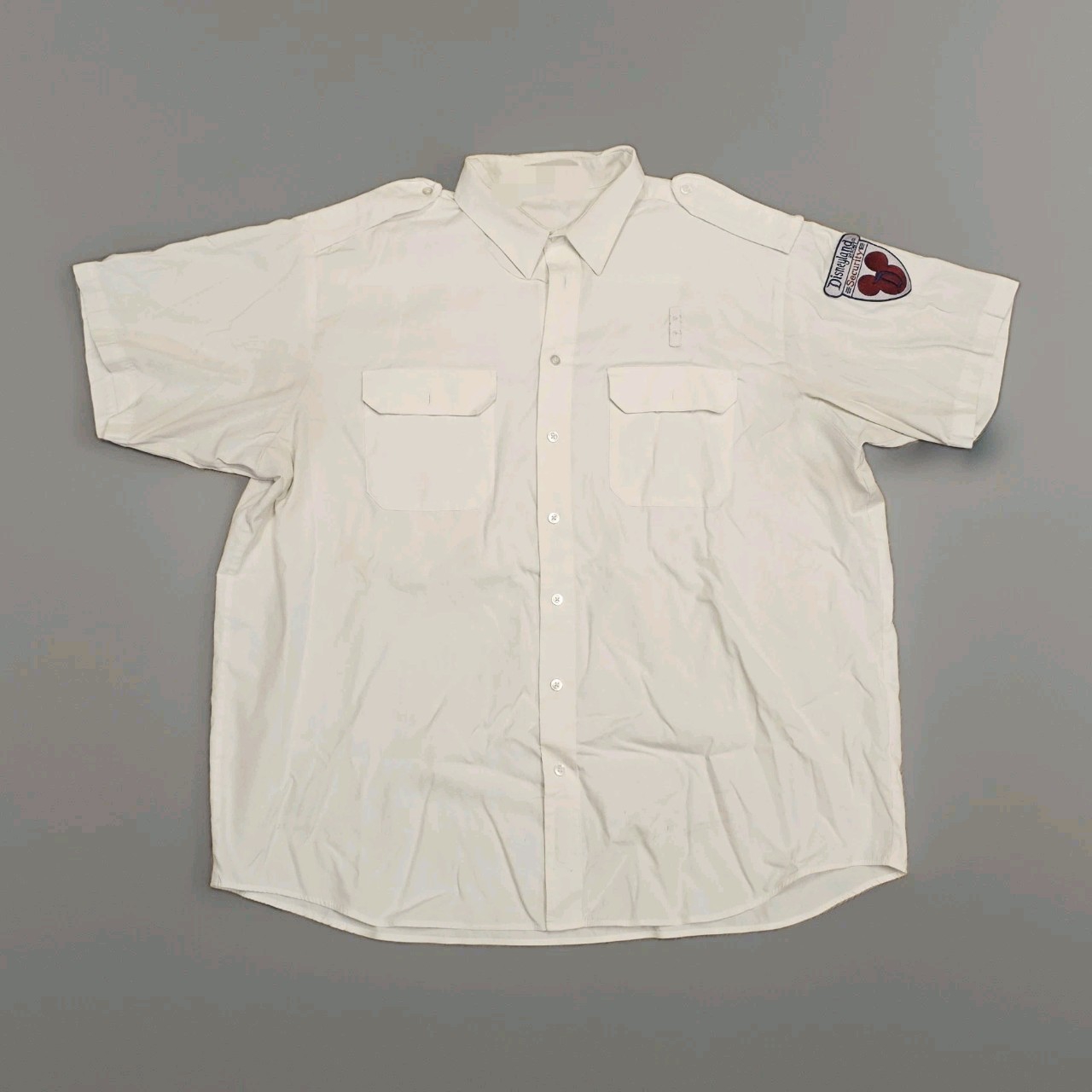 Vintage Walt Disney Resort Security Cast Member Uniform Shirt Men's 18.5 (XL)