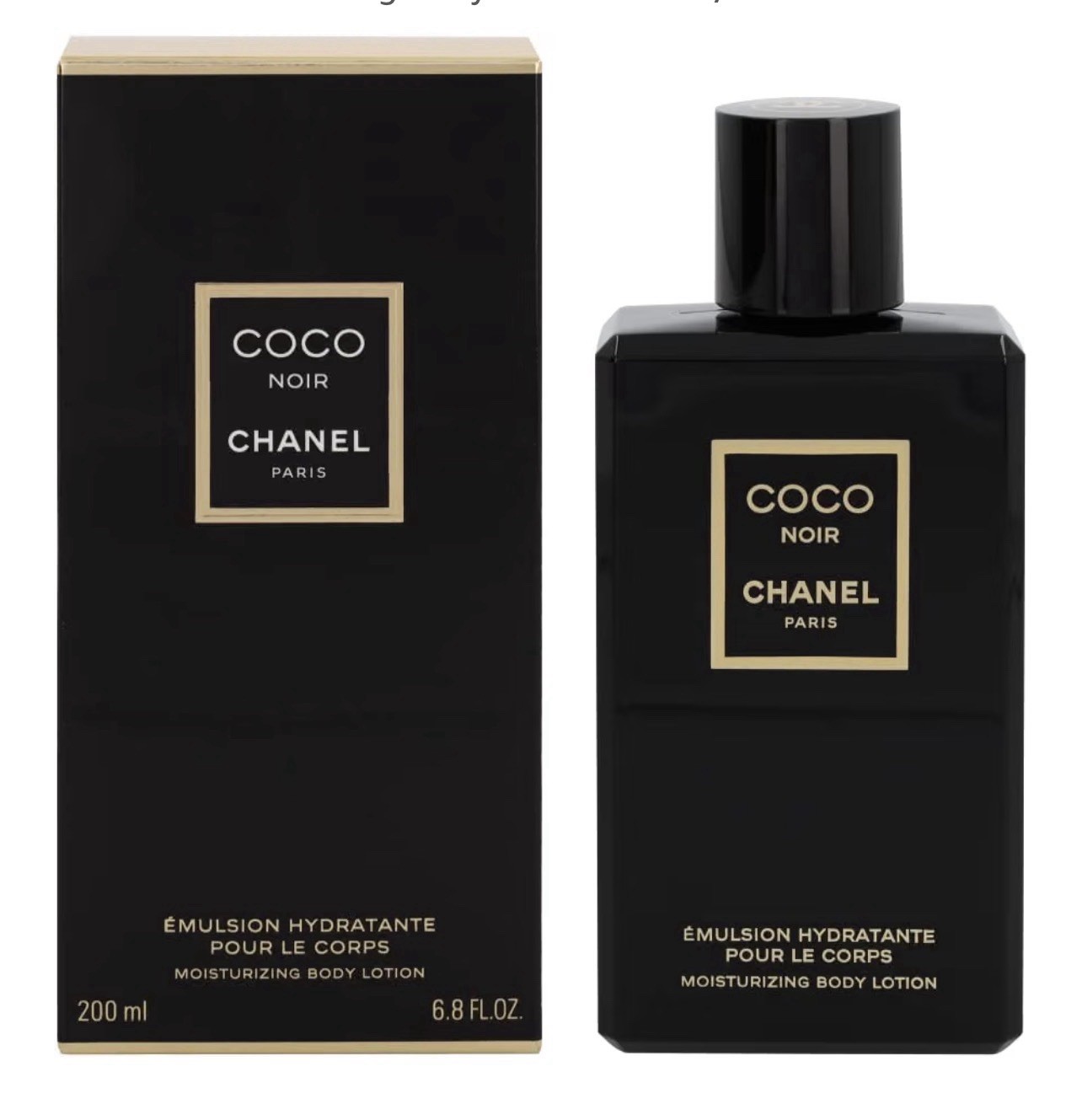 CHANEL Coco Moisturizing Body Noir Lotion 200ml Luxurious Skin beauty