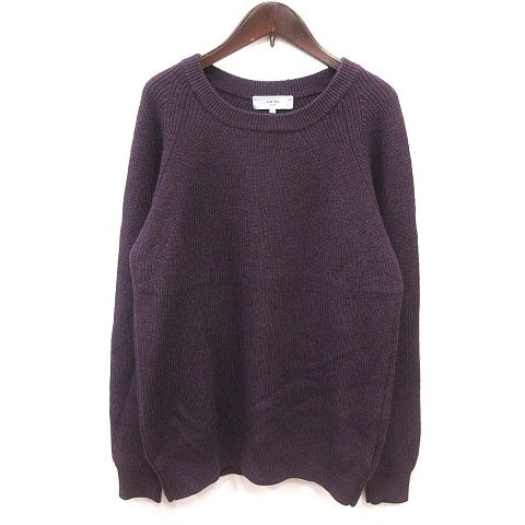 B:MING LIFE STORE by BEAMS Knit Sweater Long Sleeve L Purple Men\'s