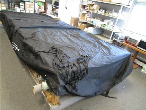 TRACKER TAHOE Q7 SF (2013 - 2015) RATCHET COVER DOWCO 34598-14 BLACK MARINE BOAT