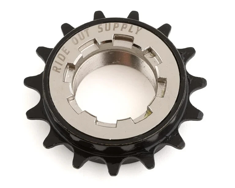 RoS Ride Out Supply BMX Bike Freewheel Loud (9 pawls, 108 points) - Black 16t