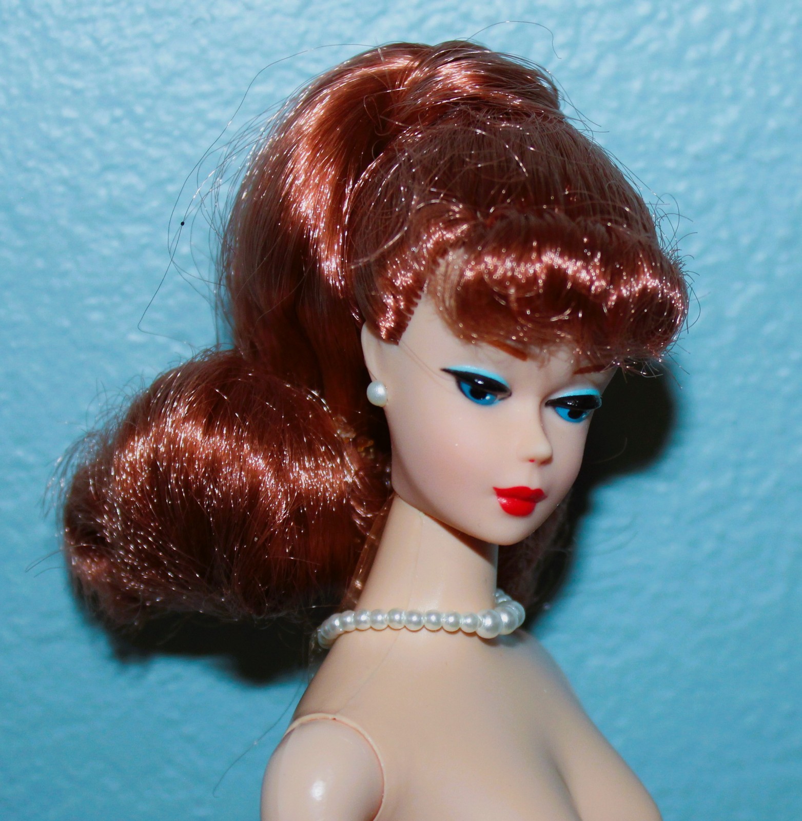 VINTAGE BARBIE Wedding Day 1961 DOLL Titian Red Hair Ponytail REPRODUCTION