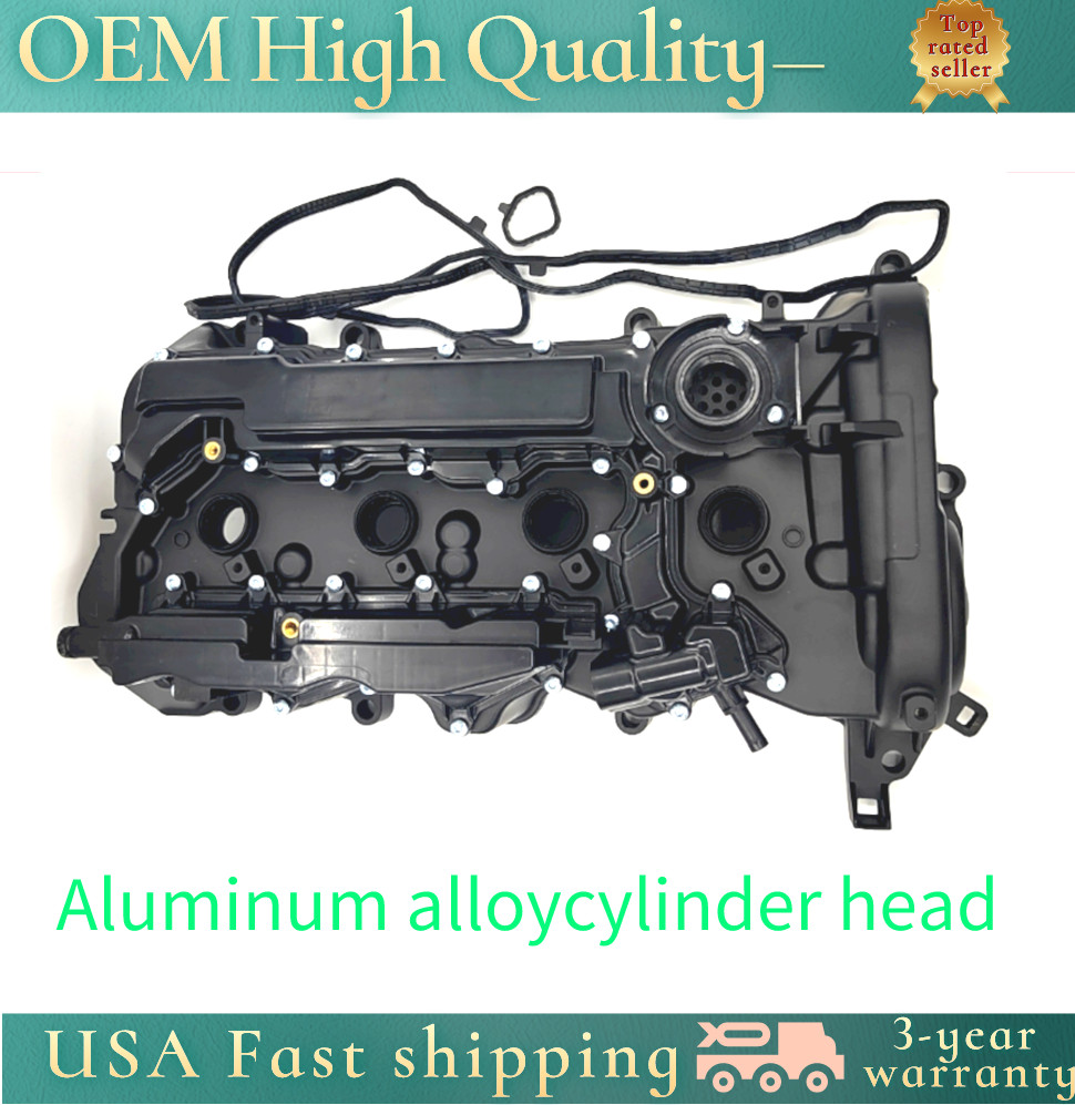 Engine Aluminum Alloy Valve Cover With Gasket For 2016-2021 Acura ILX TLX 2.4L