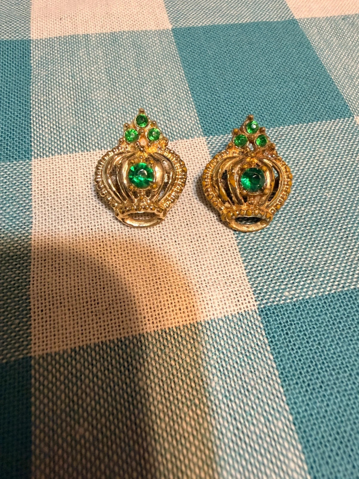 Vintage Crown Pins (3)