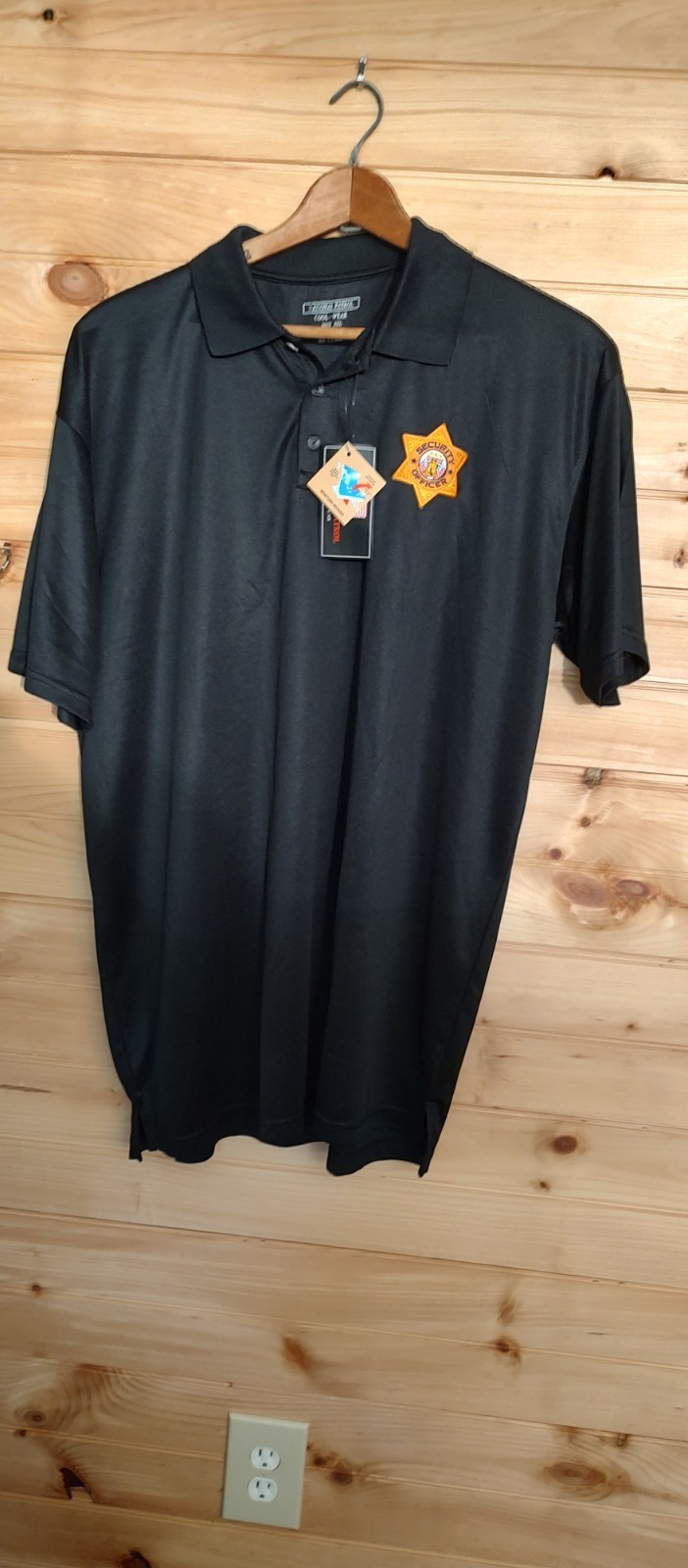 National Patrol CoolWear Security Polo Shirt Men Sz 3XL poly made in Egypt National Patrol CoolWear Security Polo Shirt Men Sz 3XL poly made in Egypt