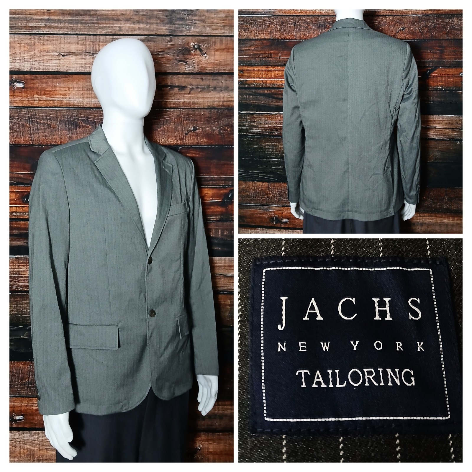 Jachs New York Jacket Blazer Mens M Sport Coat Gray NWT Jachs New York Jacket Blazer Mens M Sport Coat Gray NWT