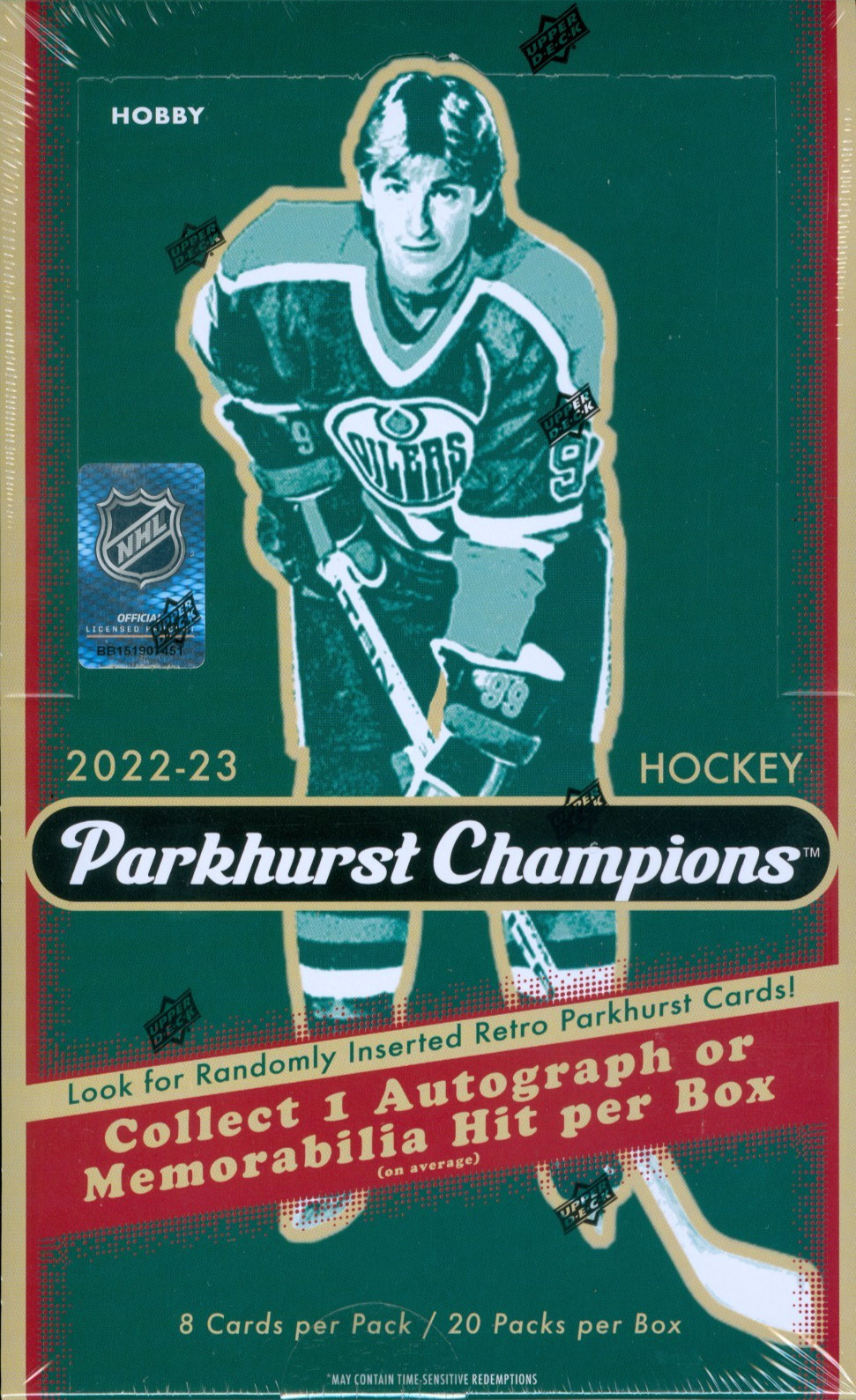 2022-23 Upper Deck Parkhurst Champions Hockey Factory Sealed Hobby Box