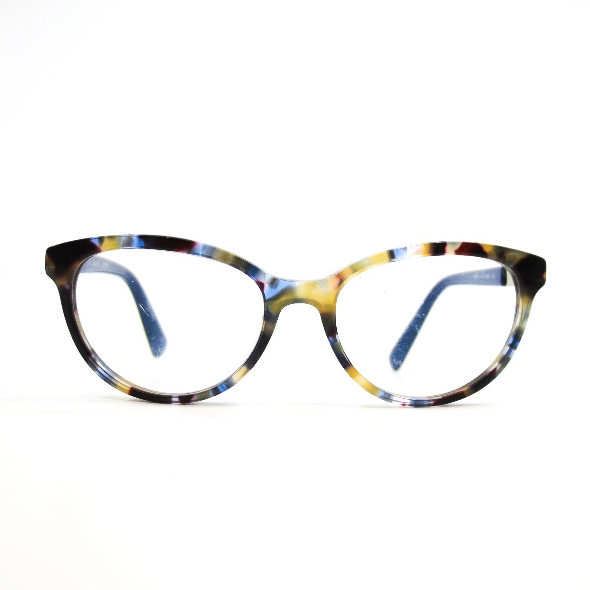 Nine West Eyeglasses Frames NW5185 428 Blue Pearlized Tortoise Cat Eye 49-16-135
