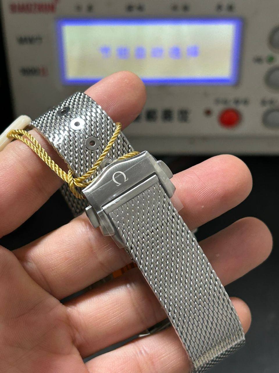 20mm Omega Braided Stainless Mesh Watch Strap (Bracelet Only) 20mm Omega Braided Stainless Mesh Watch Strap (Bracelet Only)