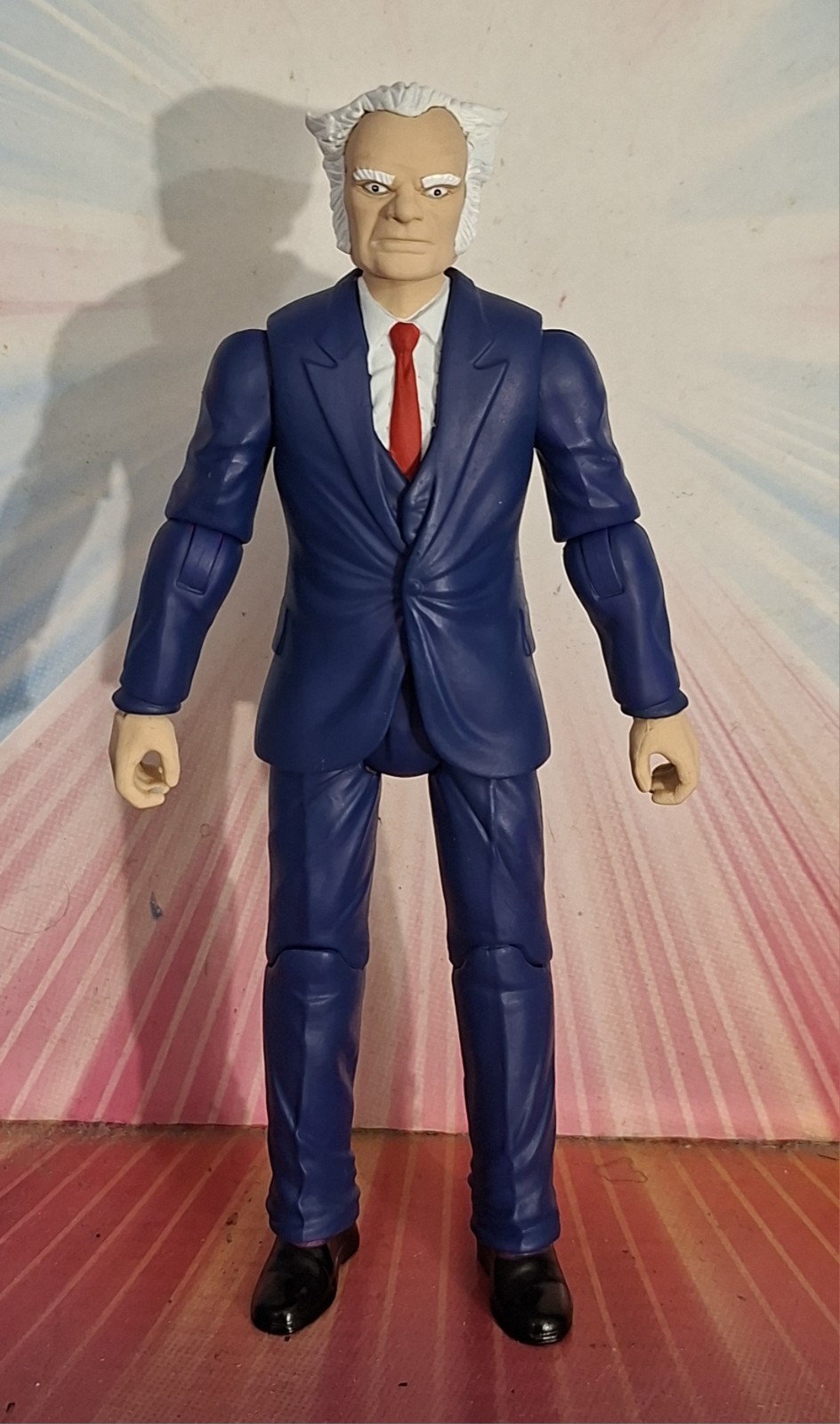 SIMON STAGG enemy of Metamorpho & Justice League custom  DC Classics Direct
