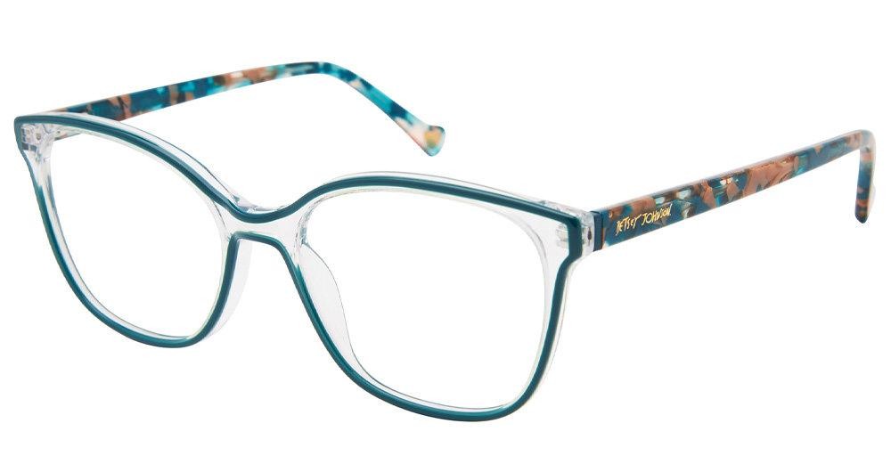 NEW Betsey-Johnson GLOW-UP Eyeglasses Tea 100% AUTHENTIC NEW Betsey-Johnson GLOW-UP Eyeglasses Tea 100% AUTHENTIC