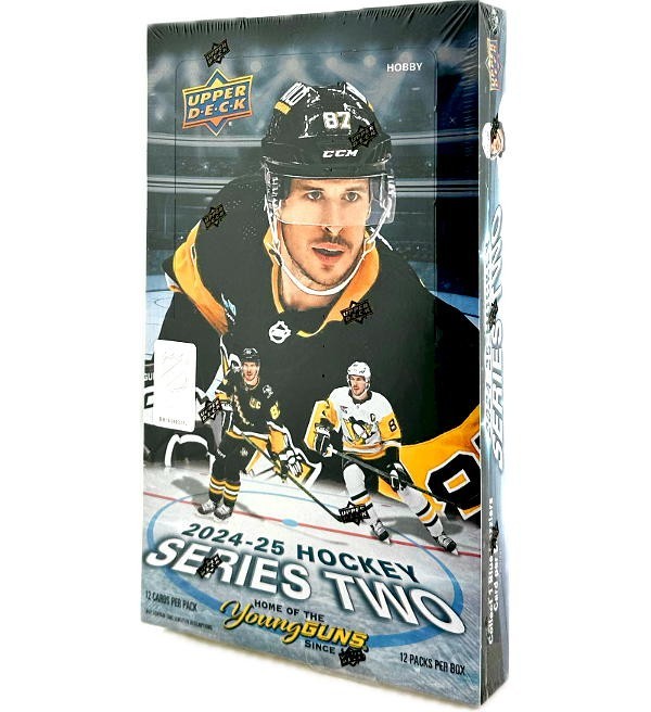 2024-25 Upper Deck Series 2 NHL Hockey Sealed Hobby Box (CELEBRINI YG)