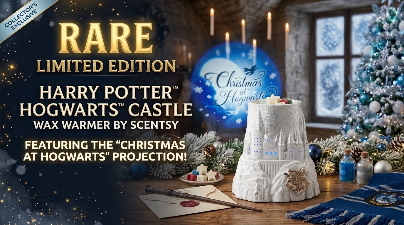 Scentsy Harry Potter Christmas At Hogwarts Wax Warmer Projection New w/ Box Scentsy Harry Potter Christmas At Hogwarts Wax Warmer Projection New w/ Box
