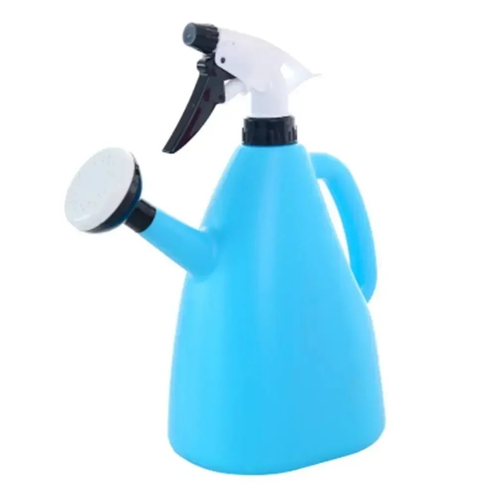1L Plastic Watering Can Garden Spray Bottle Adjustable Pressure for Plants Home