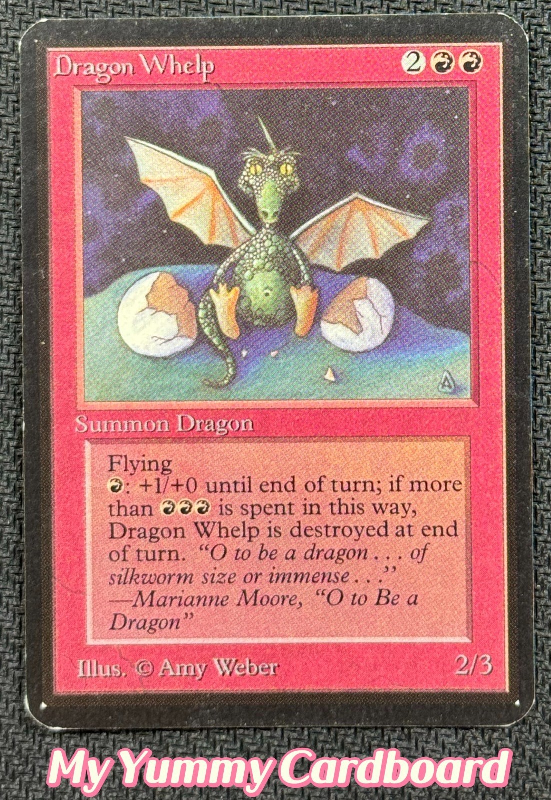 MTG Alpha Dragon Whelp — Lightly Played | Limited Edition Alpha 1993