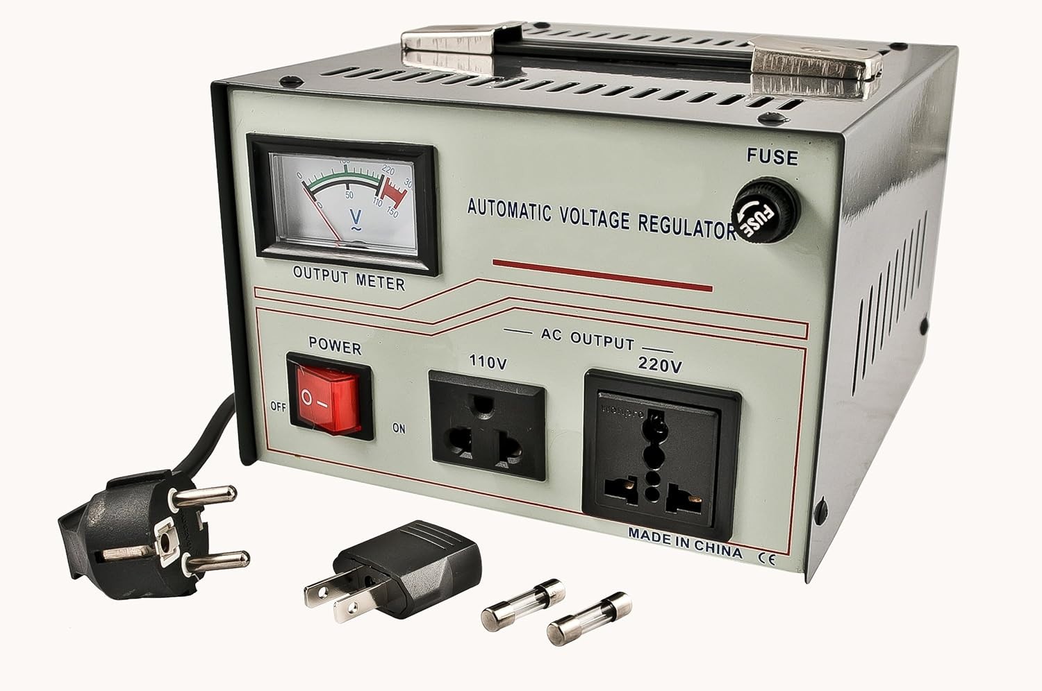 Simran Heavy Duty Voltage Converter Transformer with Automatic Regulator Simran Heavy Duty Voltage Converter Transformer with Automatic Regulator