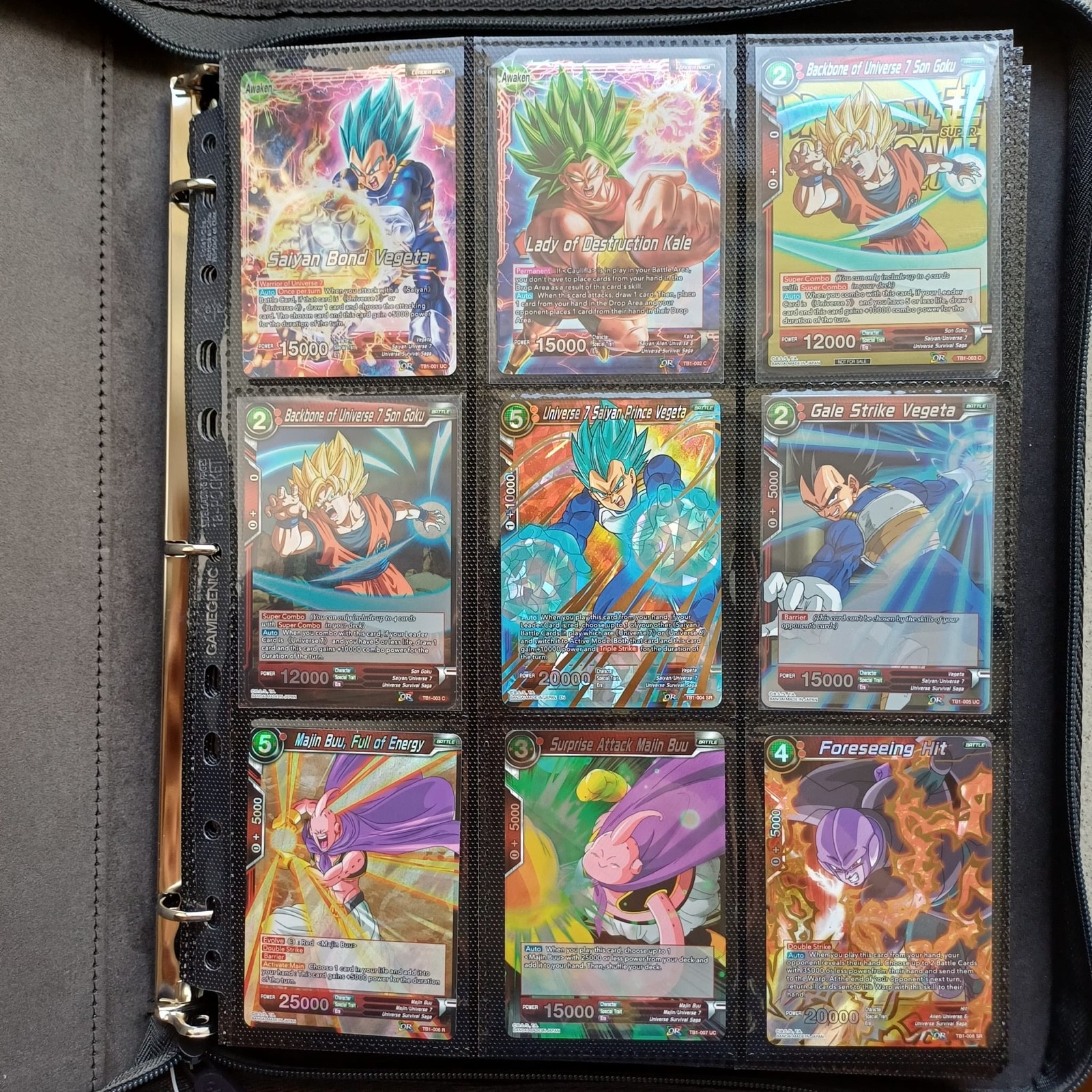 DRAGON BALL SUPER CARD GAME The Tournament Of Power Master Set