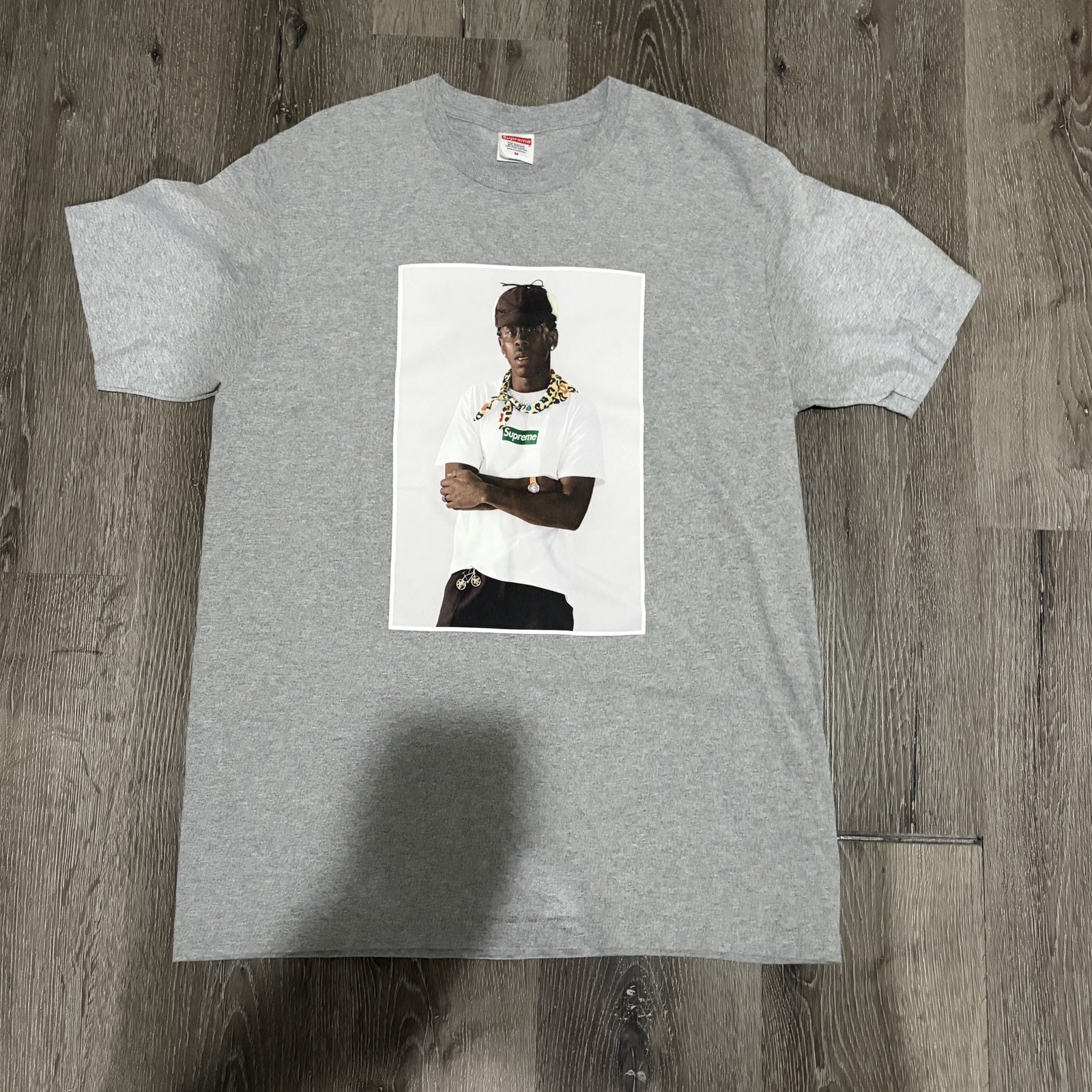 Supreme Tyler The Creator Tee Heather Grey, Authentic, Rare