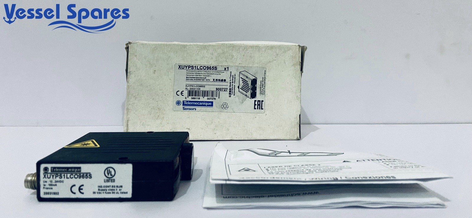 New Telemecanique XUYPS1LCO965S Photoelectric Laser Sensor