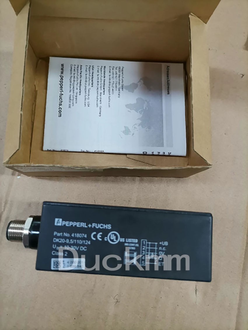 1pc Pepperl+Fuchs DK20-9,5/110/124 DK2095110124 COLOR MARK SENSOR PART NO 418074