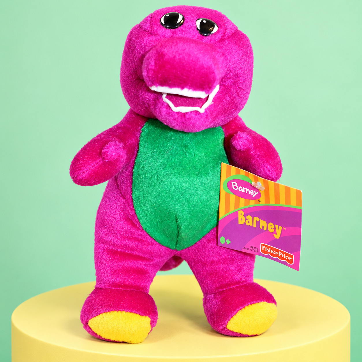 VINTAGE 2003 BARNEY PURPLE DINOSAUR 7.5\ VINTAGE 2003 BARNEY PURPLE DINOSAUR 7.5\