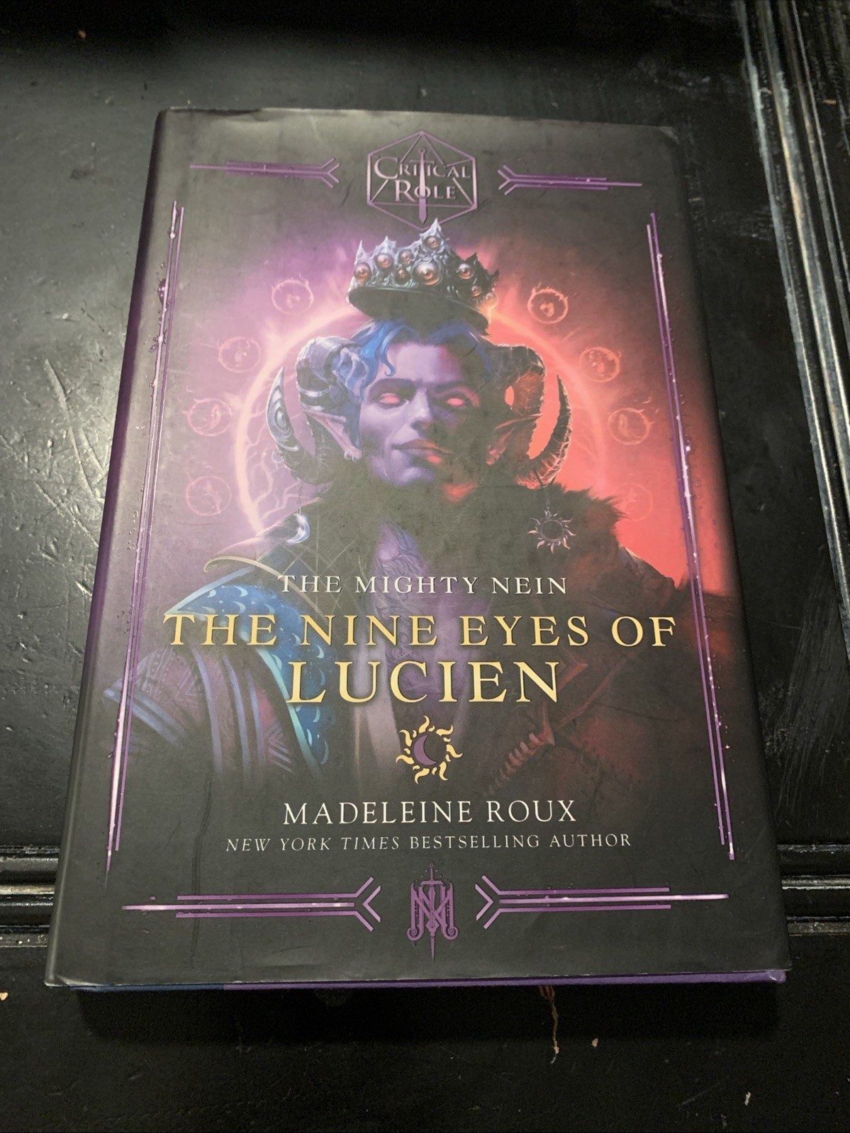 Critical Role: Mighty Nein The Nine Eyes of Lucien By Madeleine Roux Hand Signed Critical Role: Mighty Nein The Nine Eyes of Lucien By Madeleine Roux Hand Signed