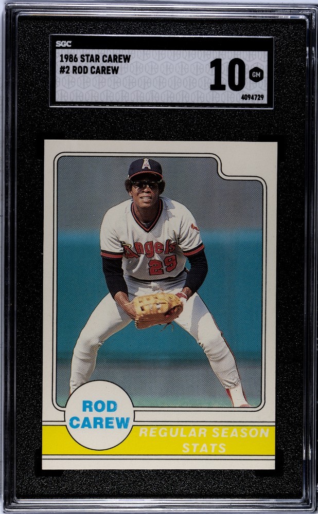 24 Cards- Rod Carew 1986 Star Complete Proof Set Only One Ever Graded RARE 24 Cards- Rod Carew 1986 Star Complete Proof Set Only One Ever Graded RARE