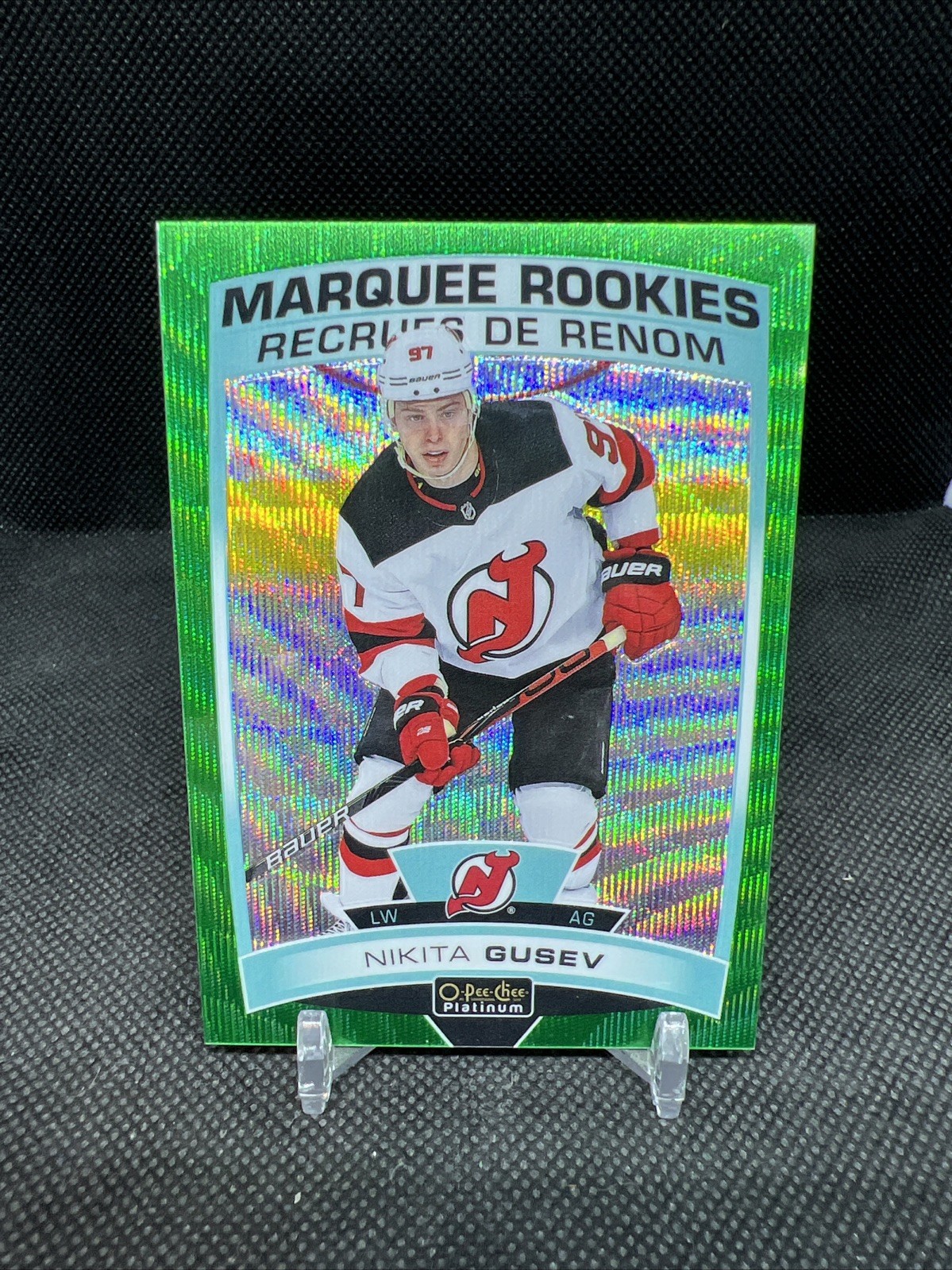 2019-20 OPC Platinum Nikita Gusev Emerald Surge Marquee Rookies 02/10 2019-20 OPC Platinum Nikita Gusev Emerald Surge Marquee Rookies 02/10