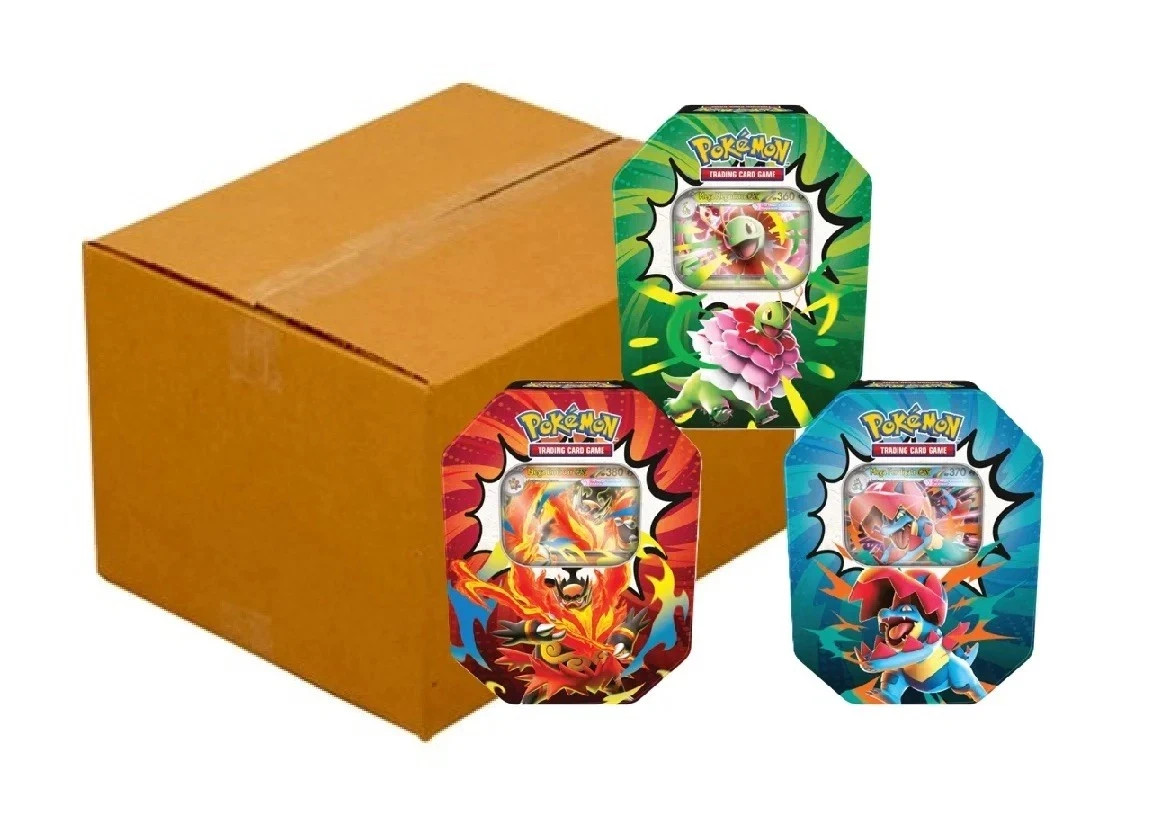 Ascended Heroes Tins sealed 6 tin case sealed Ascended Heroes Tins sealed 6 tin case sealed