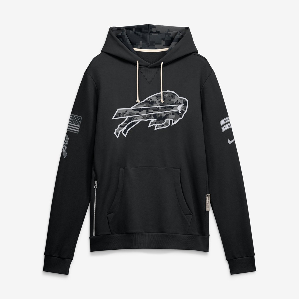 Men's Nike Black 2026 Salute to Service Sideline Dri-FIT Pullover Men's Nike Black 2026 Salute to Service Sideline Dri-FIT Pullover