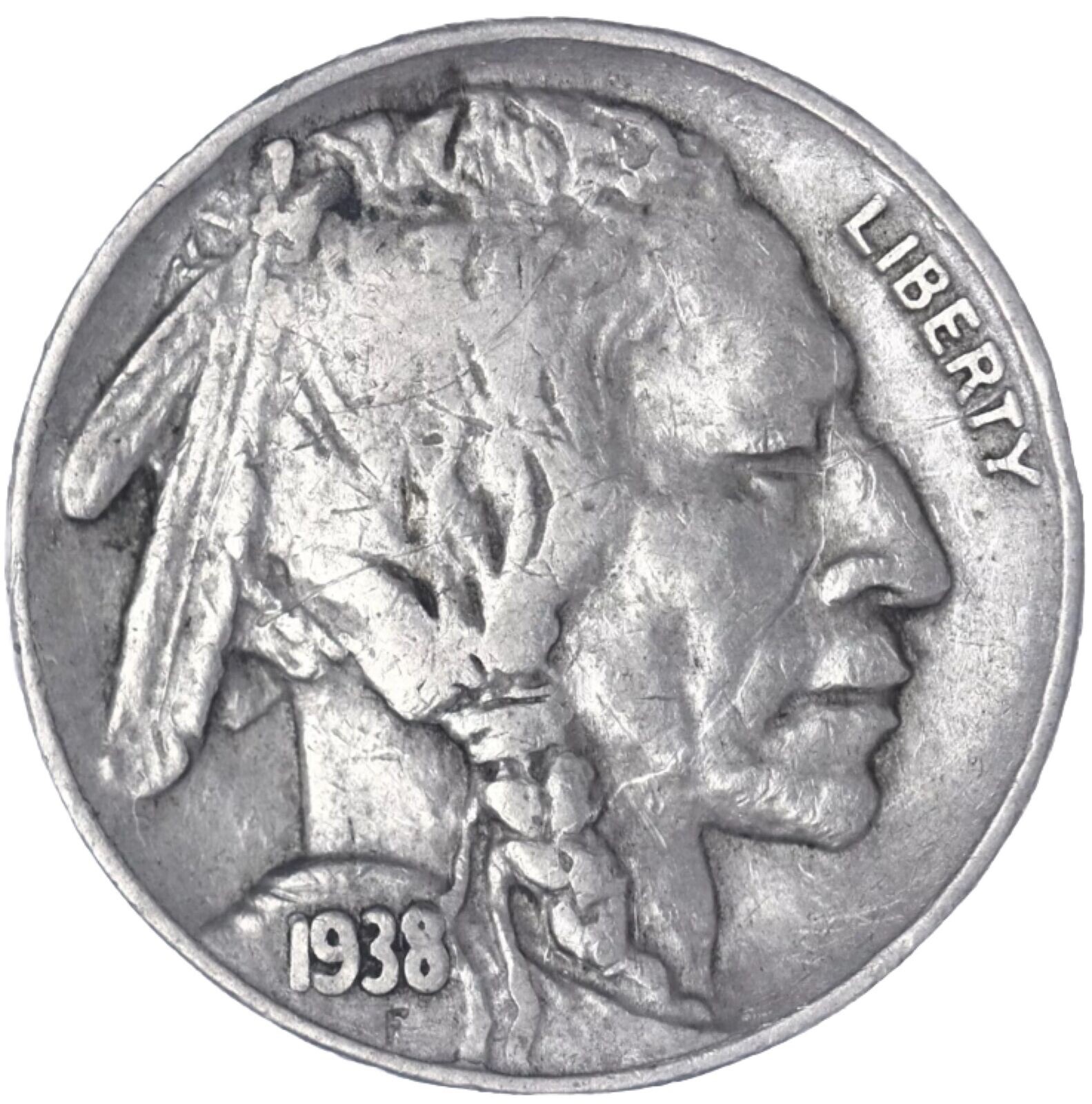 1938-D Buffalo Nickel Full Date FAST 