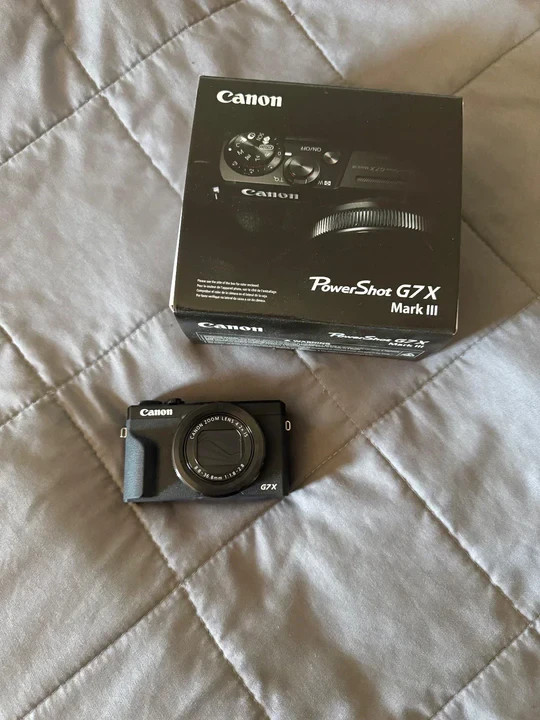Canon PowerShot G7 X Mark III  - Black w/ Accessories \'\'Rеаd dеѕсriрtiоn\'\'