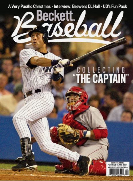 New December 2026 Beckett Baseball Card Price Guide Magazine With Derek Jeter