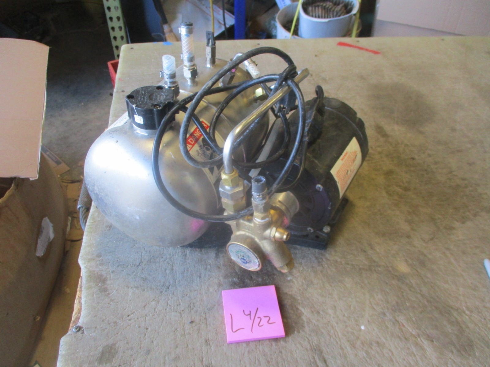Used McCann's MTJ Carbonator Pump Model E400397 for Soda Fountains *BAD MOTOR* Used McCann's MTJ Carbonator Pump Model E400397 for Soda Fountains *BAD MOTOR*