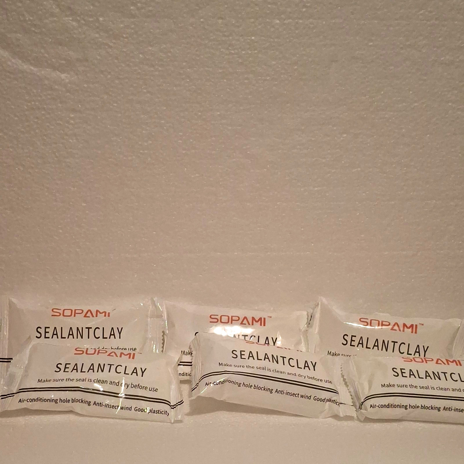 SOPAMI Sealant Clay Hole Blocking Anti-Insect Sealant/Caulking Packets SOPAMI Sealant Clay Hole Blocking Anti-Insect Sealant/Caulking Packets