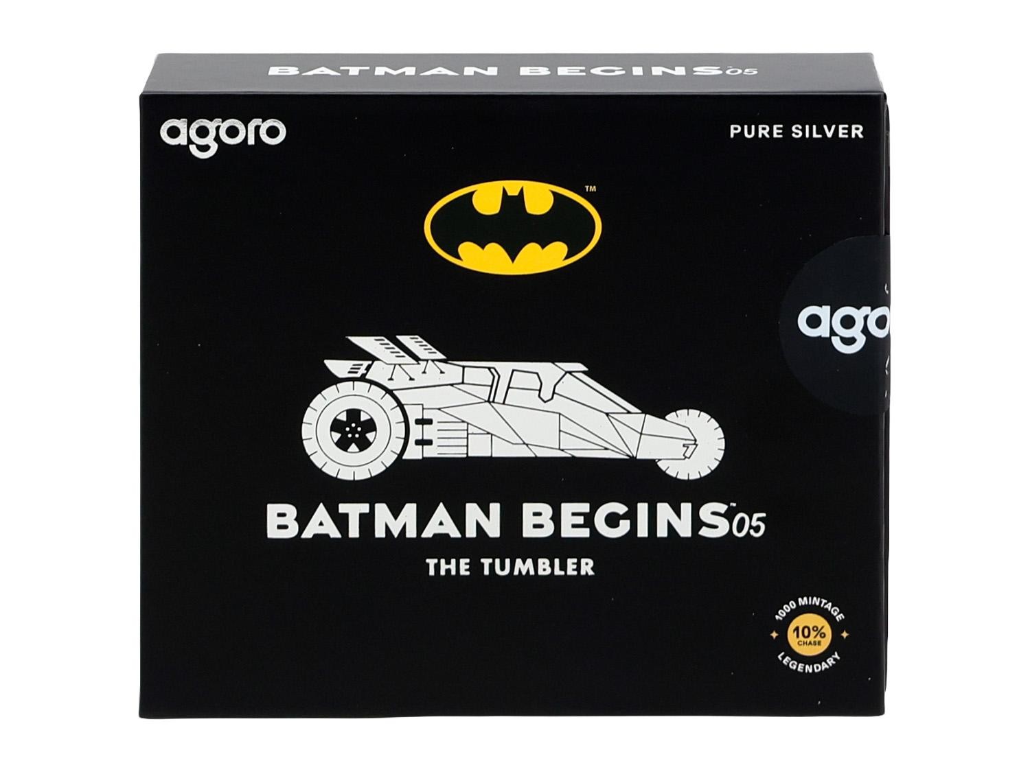 2026 AGORO BATMAN BEGINS: THE TUMBLER COLLECTIBLE COIN BOX