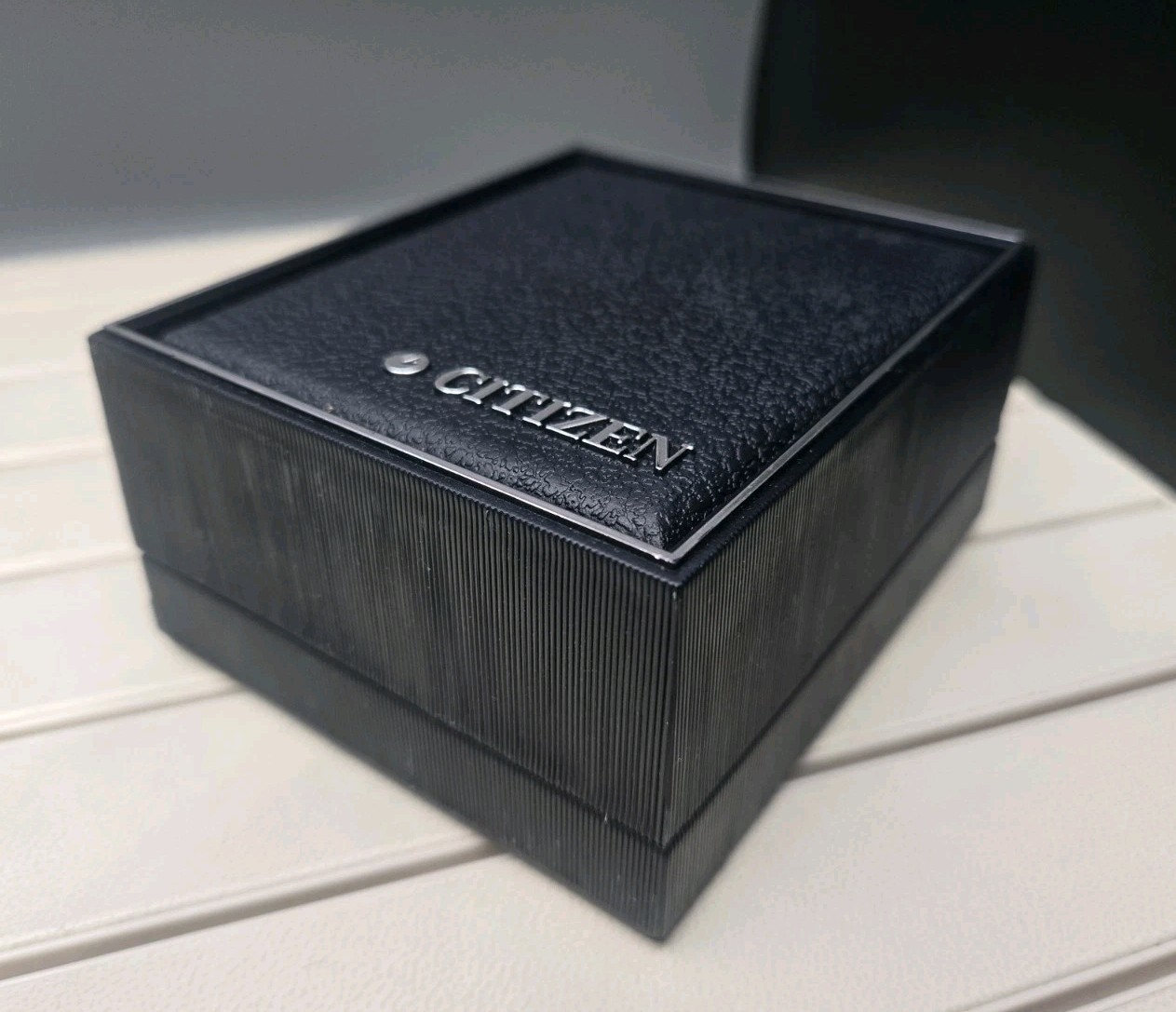 Citizen Genuine OEM Hinged Watch Box Case Removable Insert Presentation NEW